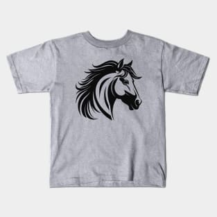 Horse head t-shirt Kids T-Shirt